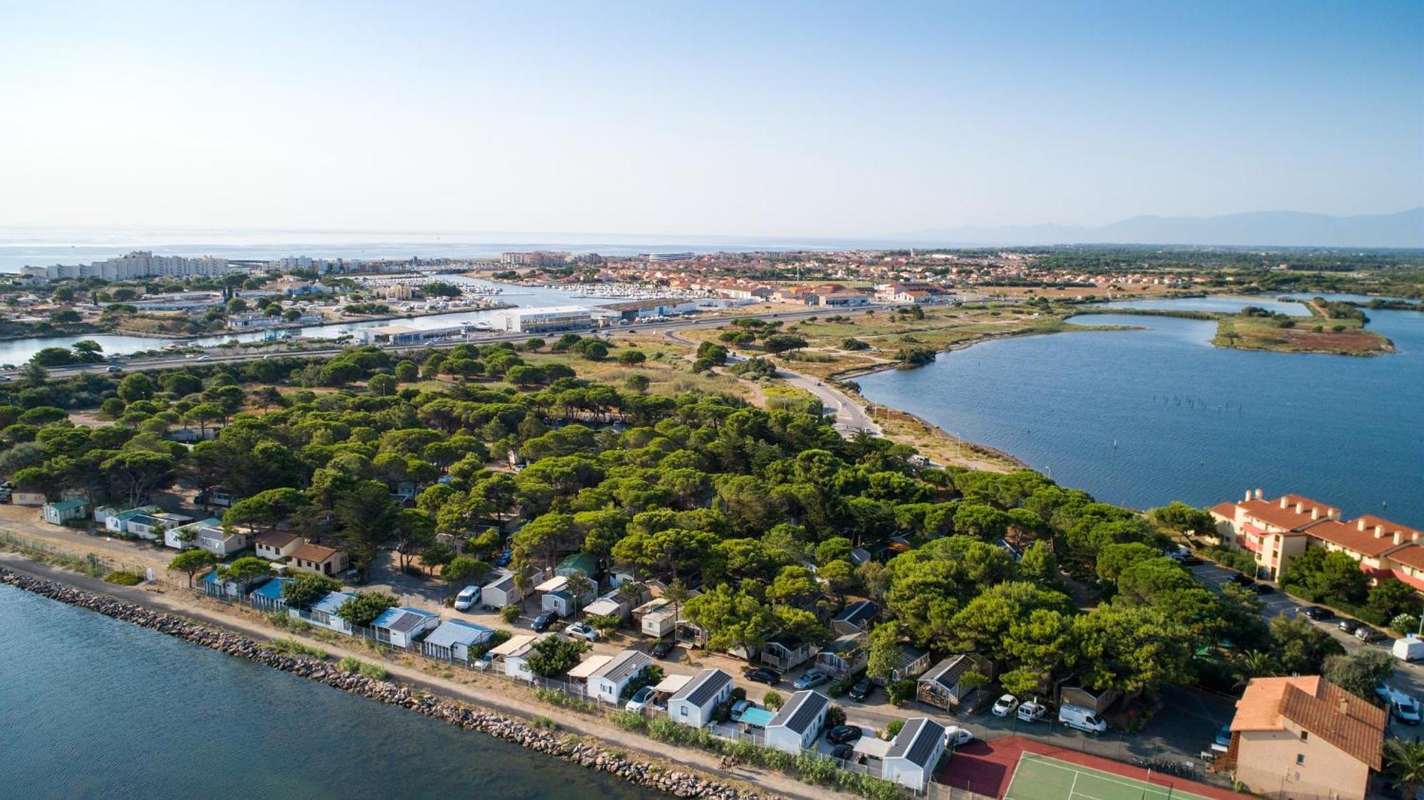 Camping La Presqu'Ile Du Barcares Le Barcarès Exteriör bild